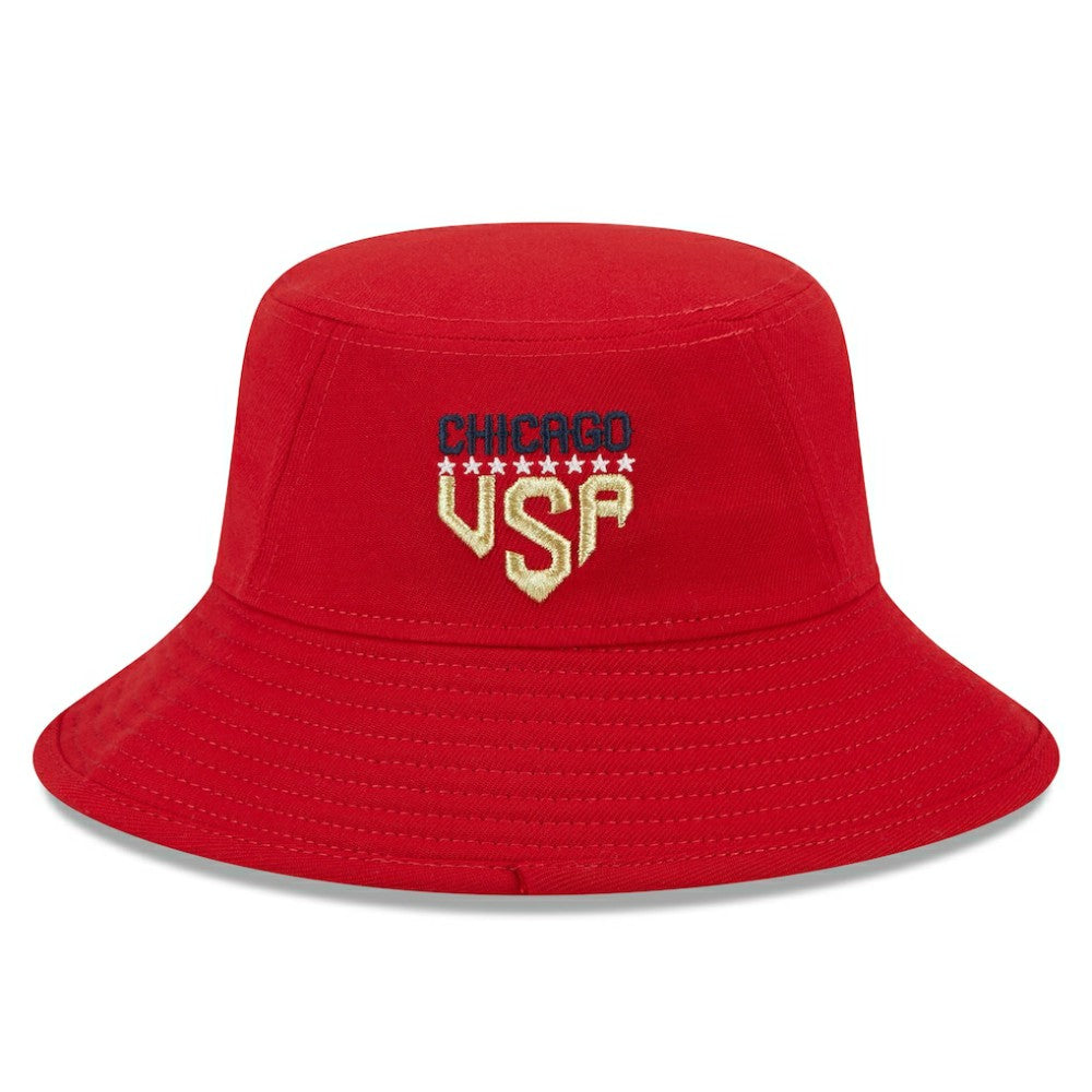 Chicago White Sox New Era 2023 Fourth of July Bucket Hat - Red Hats