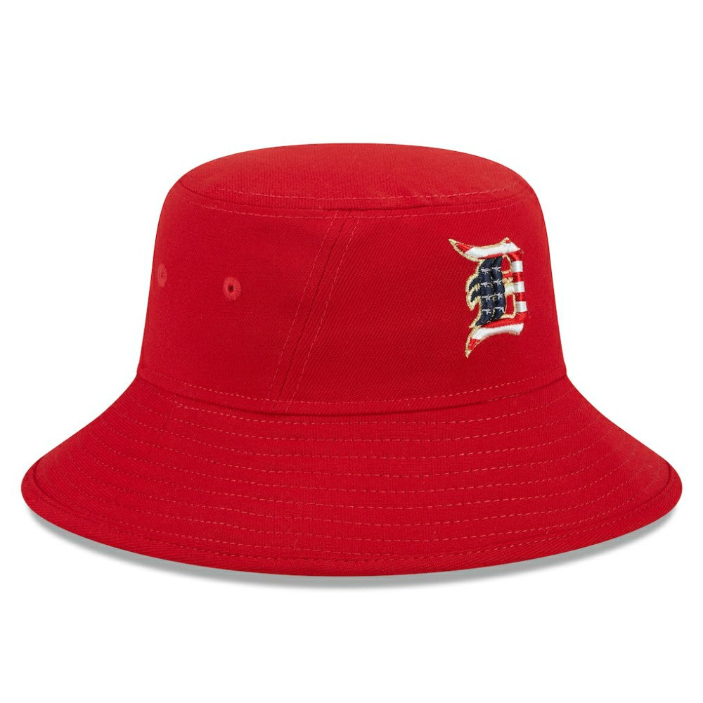 Detroit Tigers New Era 2023 Fourth of July Bucket Hat - Red Hats