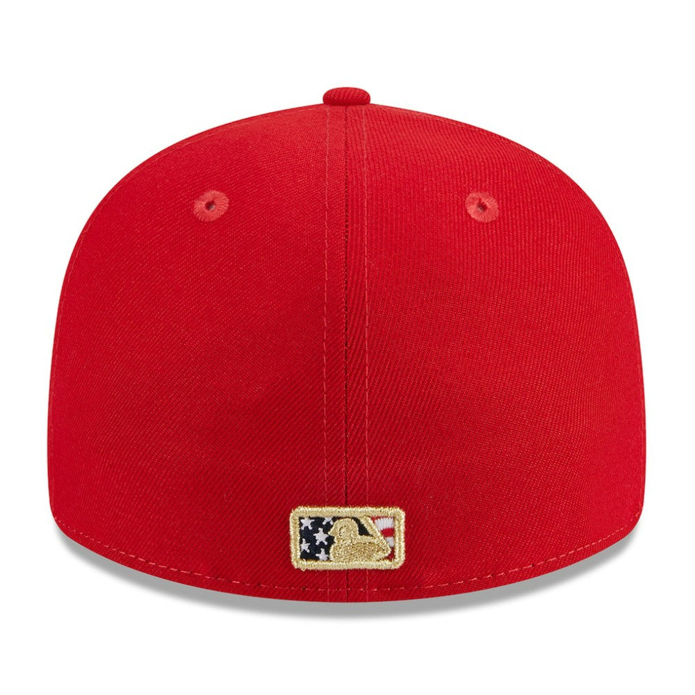 Washington Nationals New Era 2023 Fourth of July Low Profile 59FIFTY Fitted Hat - Red Hats