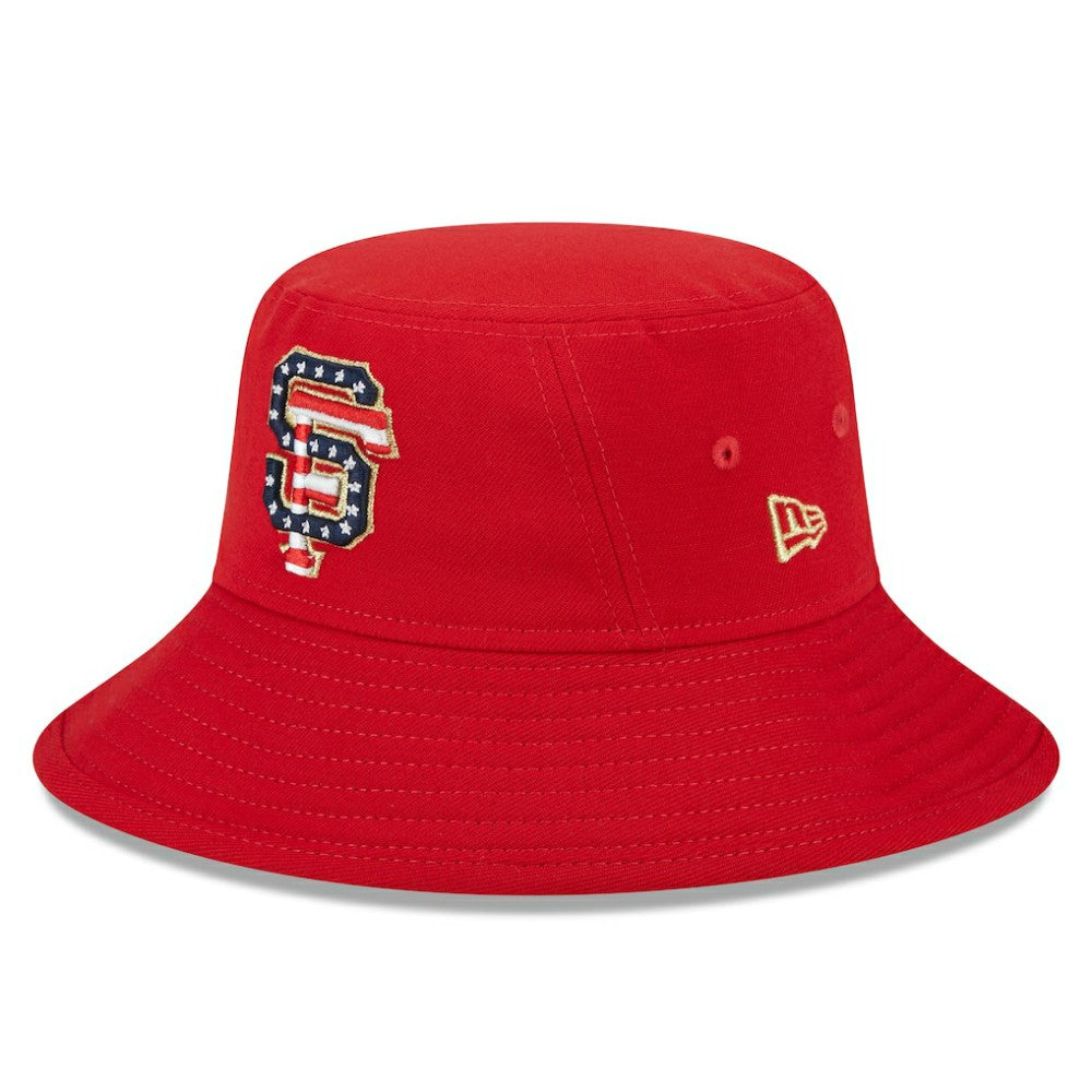 San Francisco Giants New Era 2023 Fourth of July Bucket Hat - Red Hats