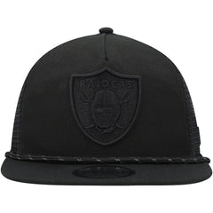Las Vegas Raiders New Era Illumination Golfer Snapback Trucker Hat - Black Hats