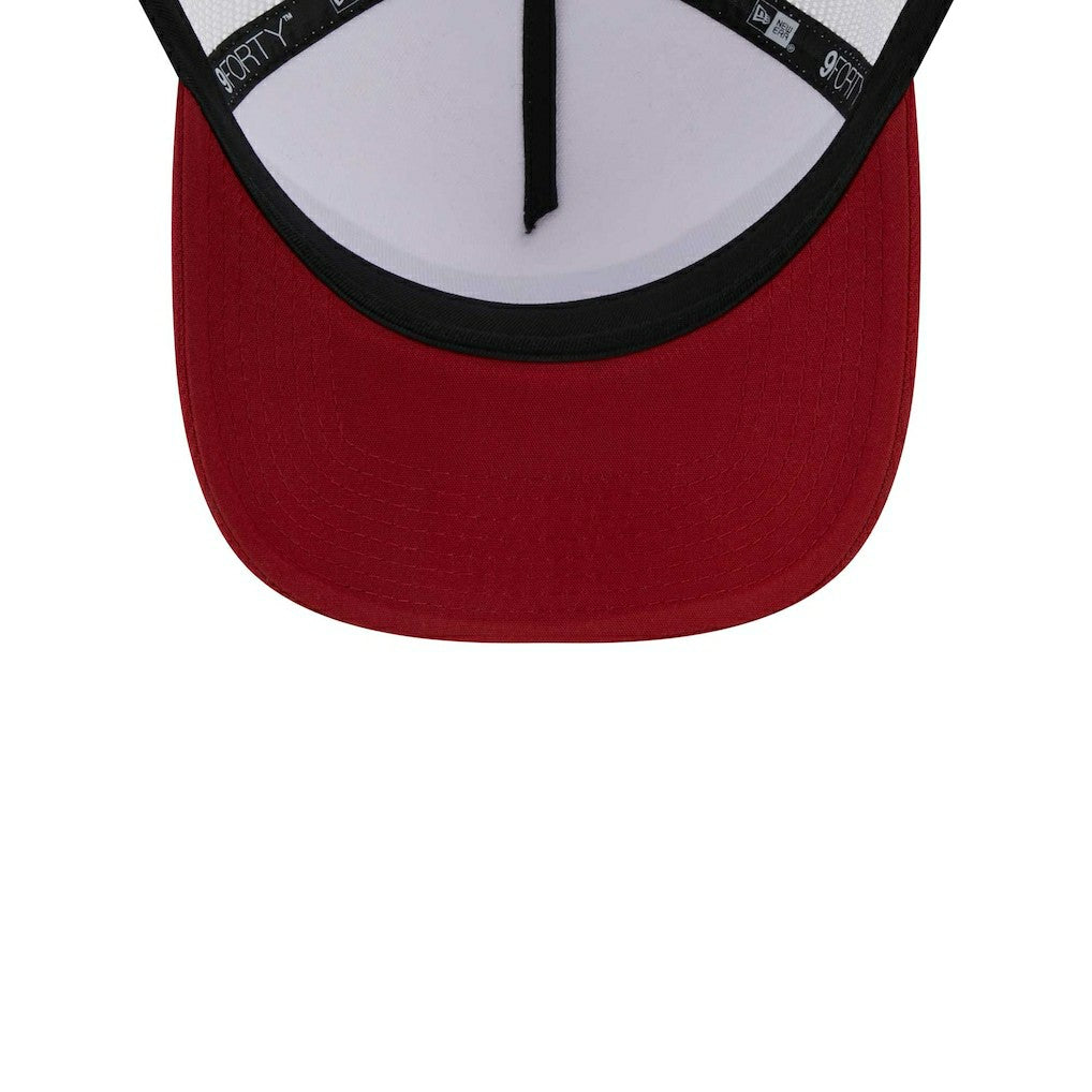 Arizona Cardinals New Era Horizon A-Frame 9FORTY Snapback Hat - Cardinal Hats
