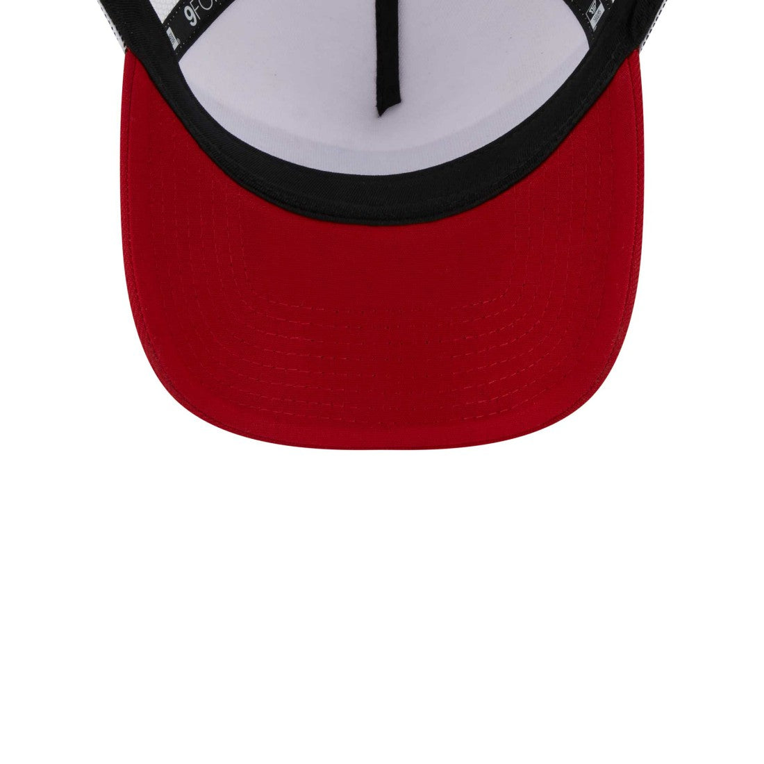 Tampa Bay Buccaneers New Era Horizon A-Frame 9FORTY Snapback Hat - Scarlet Hats