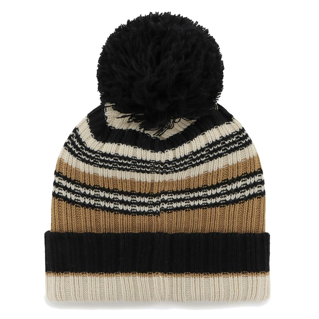 New York Jets '47 Women's Barista Cuffed Knit Hat with Pom - Natural Hats