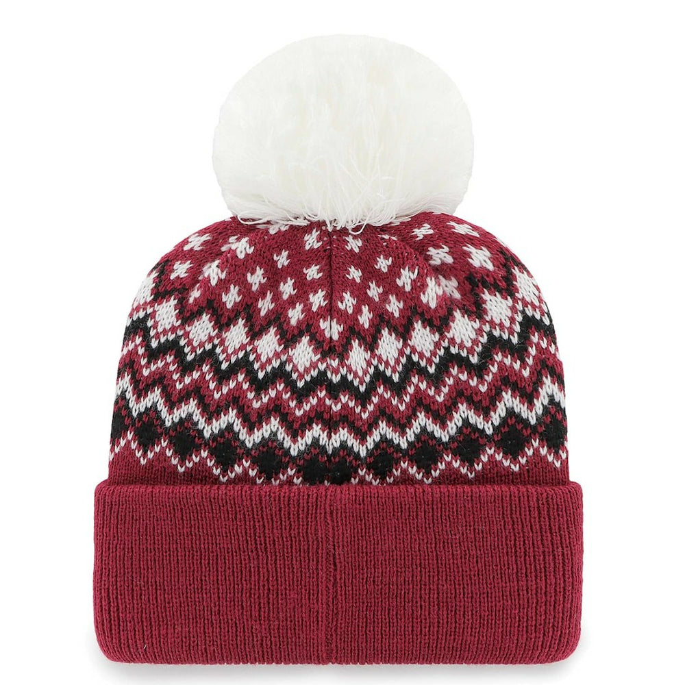 Arizona Cardinals '47 Women's Elsa Cuffed Knit Hat with Pom - Cardinal Hats