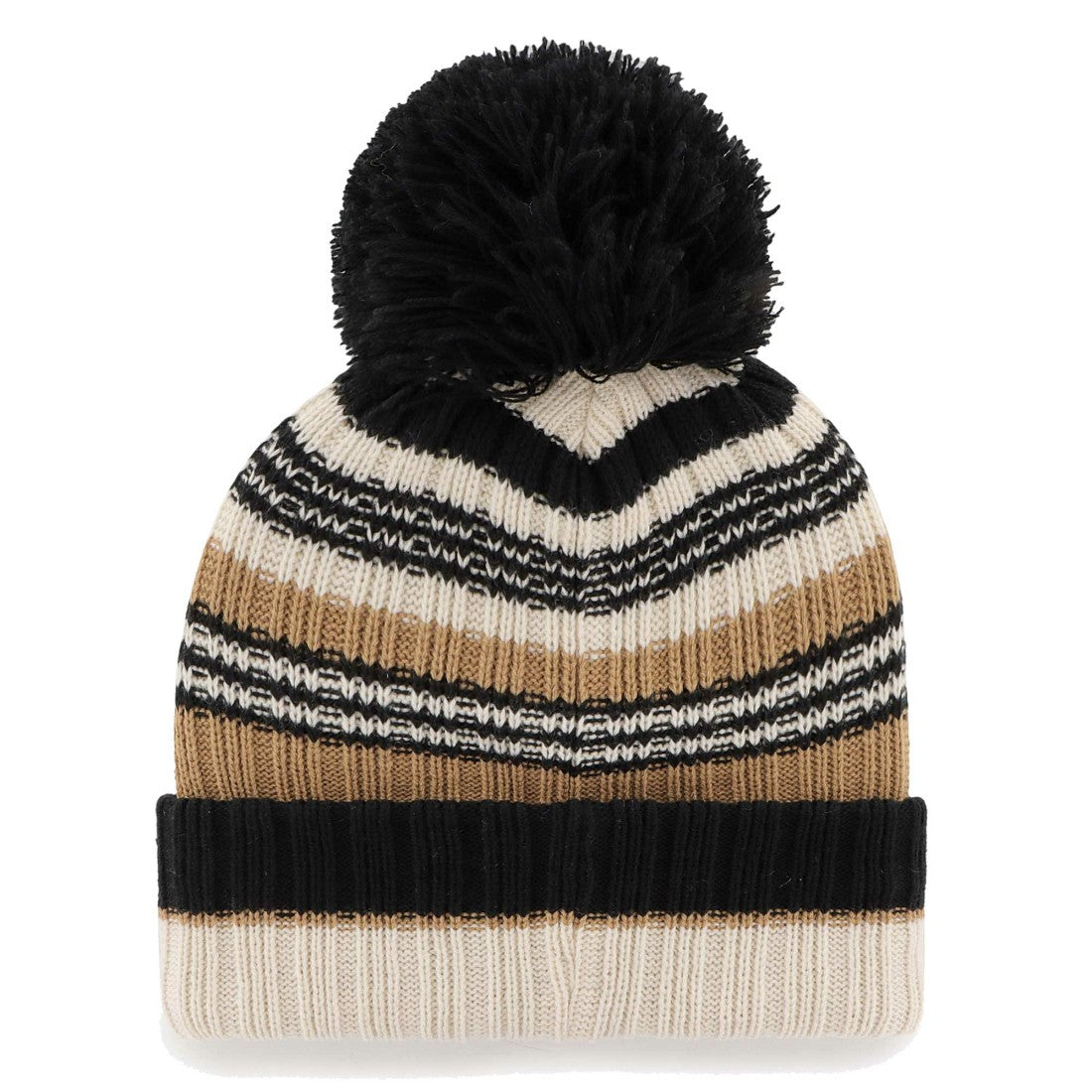 Tennessee Titans '47 Women's Barista Cuffed Knit Hat with Pom - Natural Hats