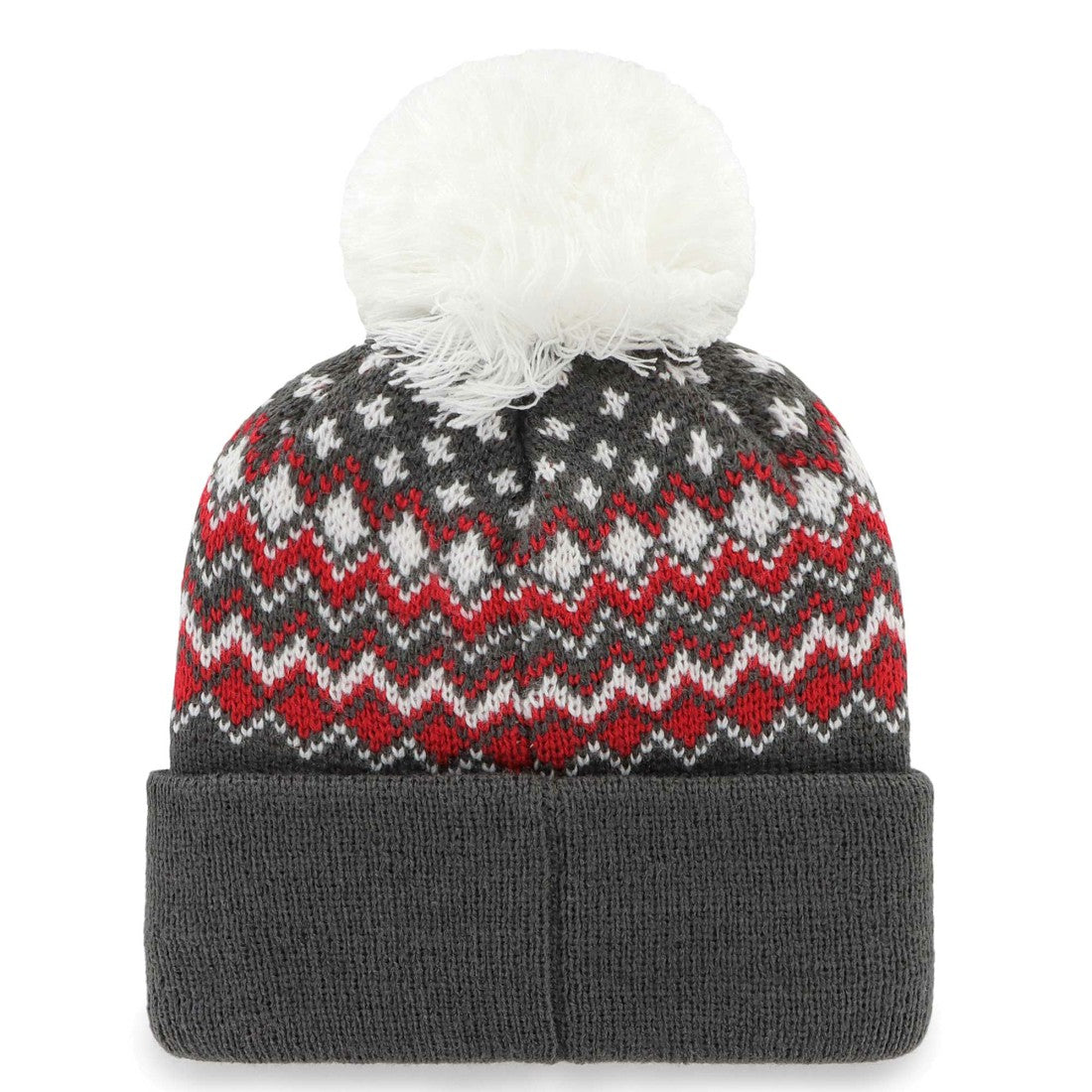 Tampa Bay Buccaneers '47 Women's Elsa Cuffed Knit Hat with Pom - Pewter Hats