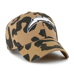 Los Angeles Chargers '47 Women's Rosette Clean Up Adjustable Hat - Tan Hats