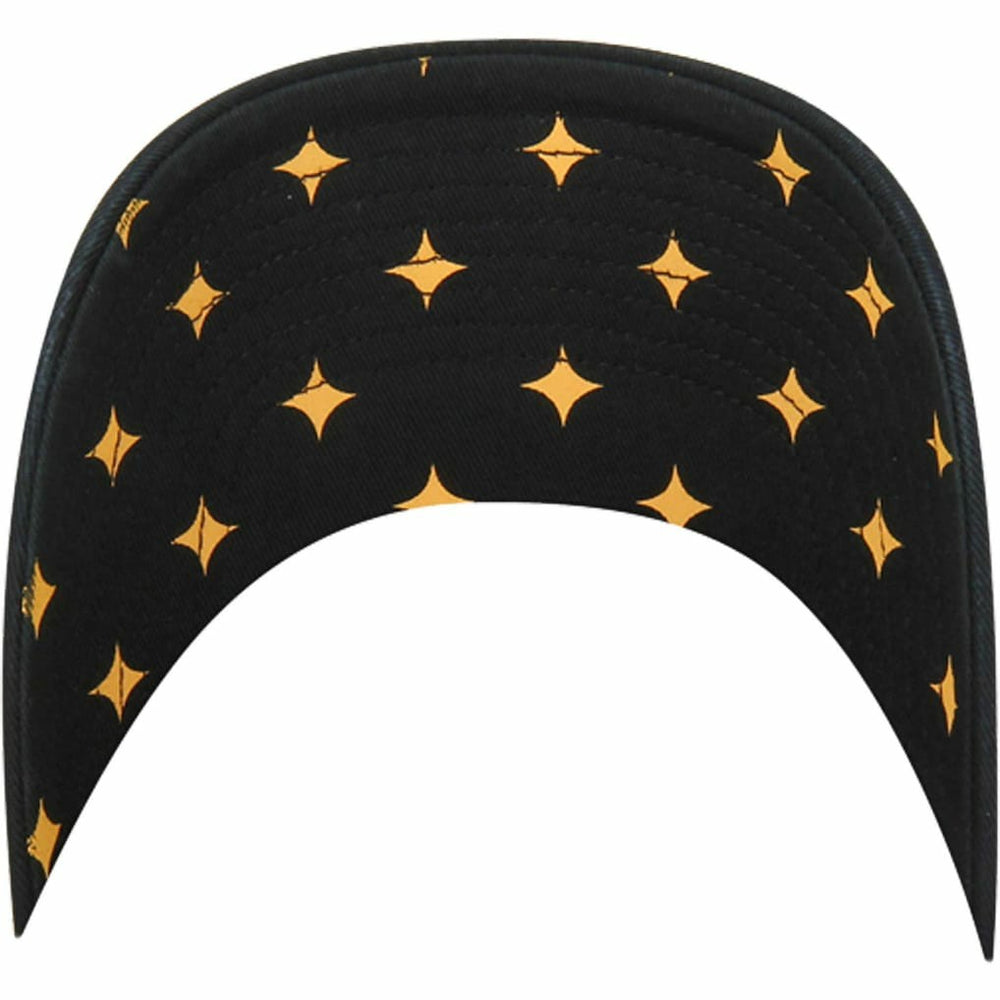 Pittsburgh Steelers '47 Women's Confetti Icon Clean Up Adjustable Hat - Black Hats