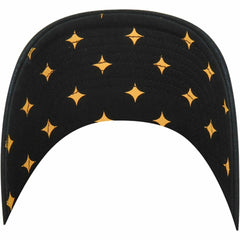 Pittsburgh Steelers '47 Women's Confetti Icon Clean Up Adjustable Hat - Black Hats