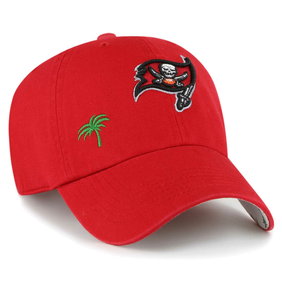 Tampa Bay Buccaneers '47 Women's Confetti Icon Clean Up Adjustable Hat - Red Hats