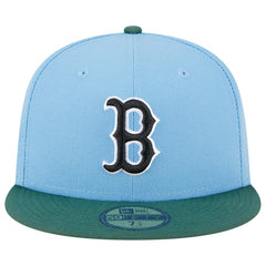 Boston Red Sox New Era 2007 World Series 59FIFTY Fitted Hat - Sky Blue/Cilantro Hats