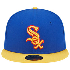 Chicago White Sox New Era Empire 59FIFTY Fitted Hat - Royal/Yellow Hats