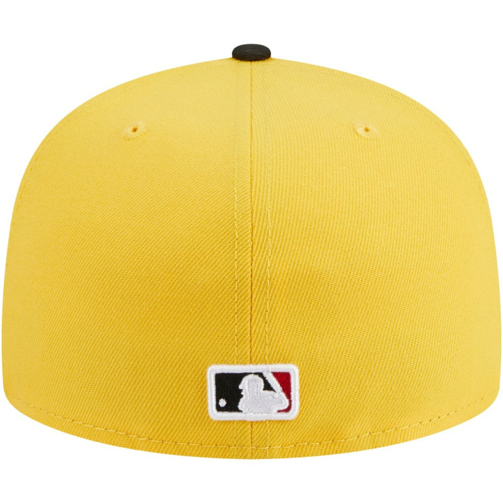 Chicago White Sox New Era Grilled 59FIFTY Fitted Hat - Yellow/Black Hats
