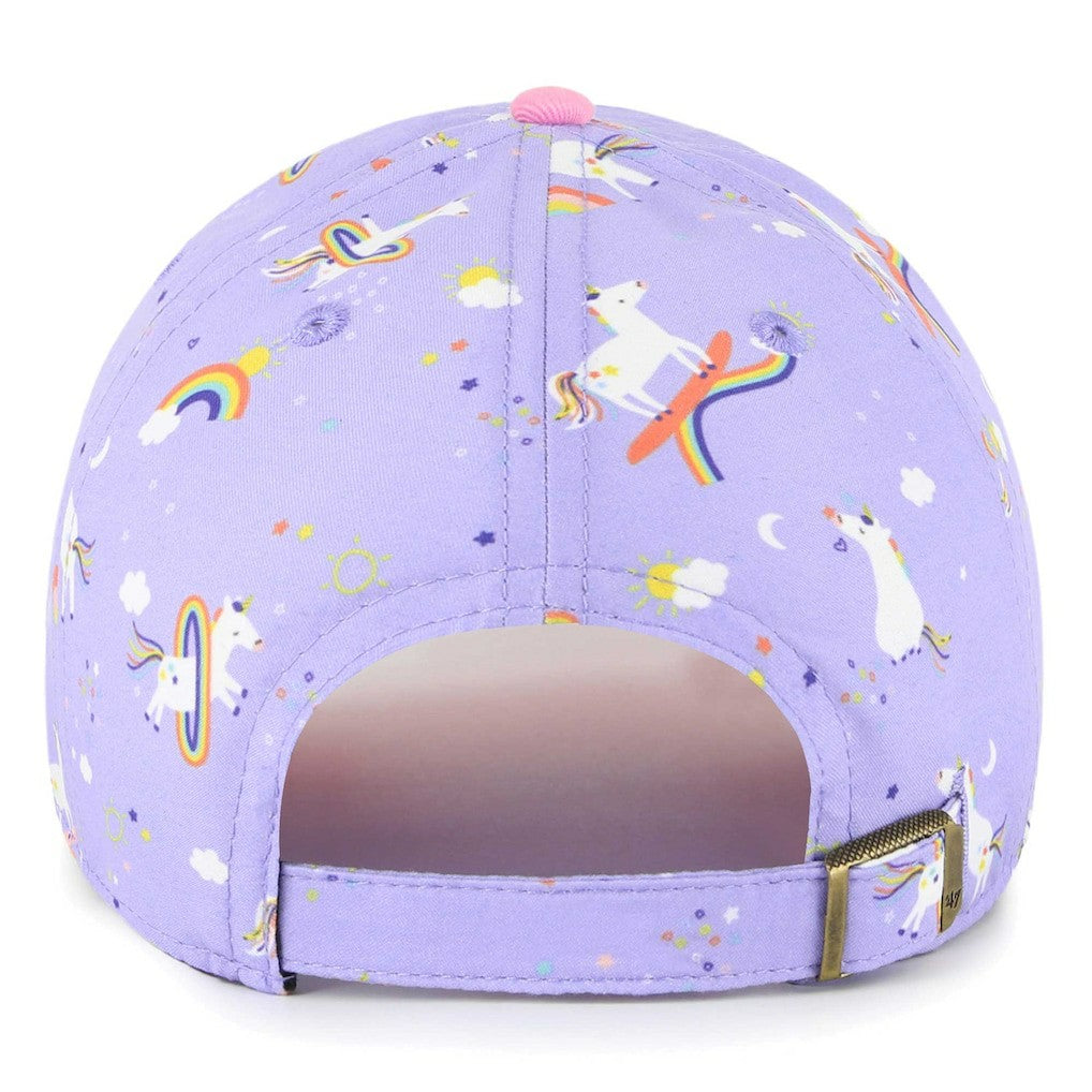 Baltimore Ravens '47 Girls Preschool Unicorn Clean Up Adjustable Hat - Lavender Hats