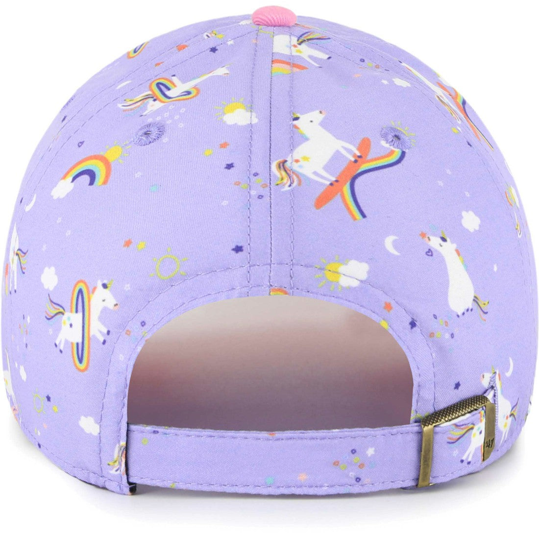 Tennessee Titans '47 Girls Preschool Unicorn Clean Up Adjustable Hat - Lavender Hats