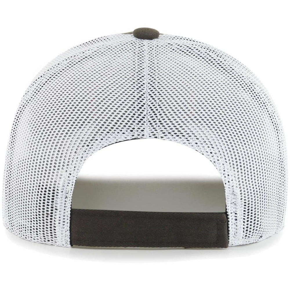 Cleveland Browns '47 Youth Scramble Adjustable Trucker Hat - Brown/White Hats