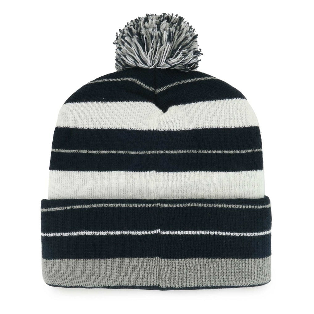 Dallas Cowboys '47 Powerline Cuffed Knit Hat with Pom - Navy Hats