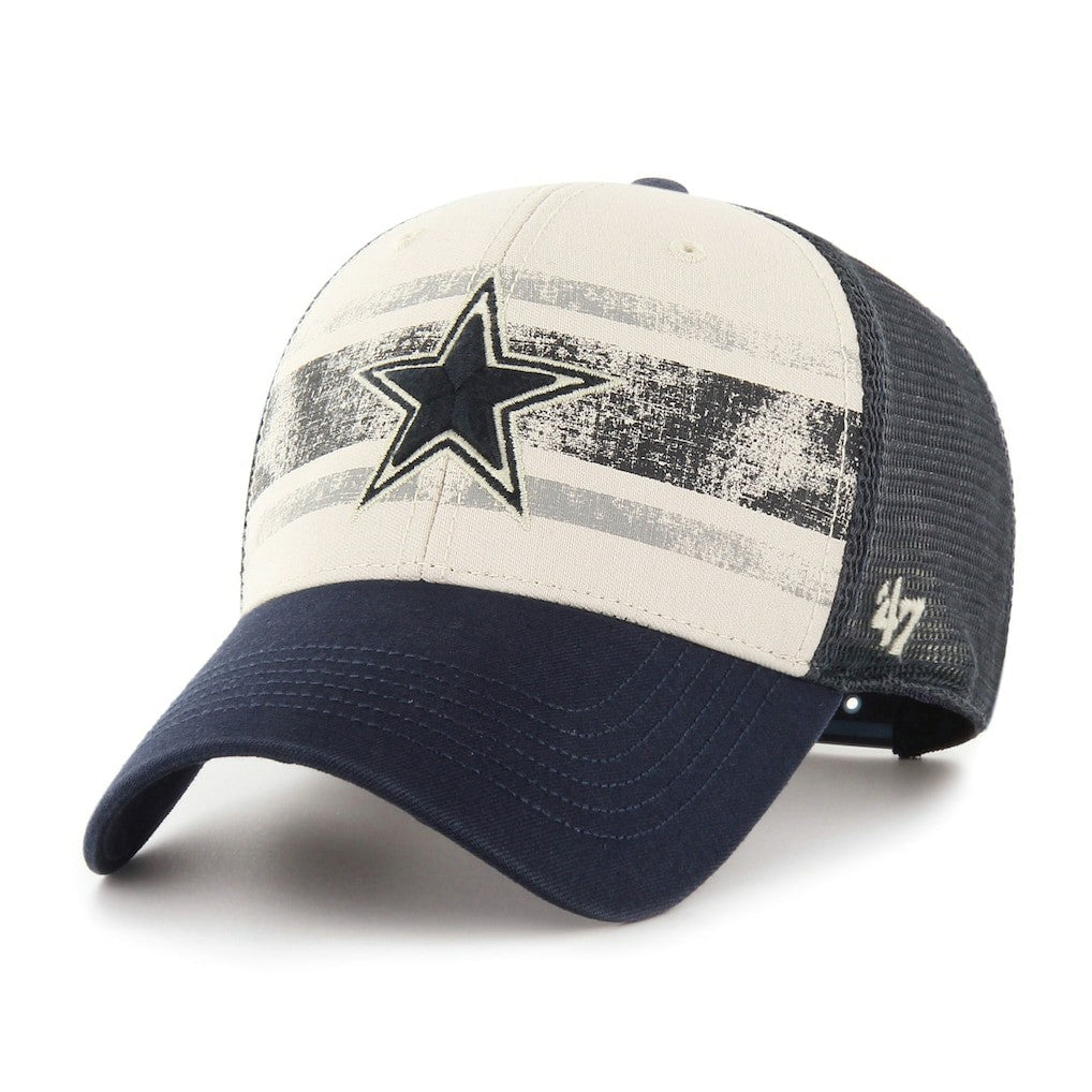 Dallas Cowboys '47 Breakout MVP Trucker Adjustable Hat - Cream Hats