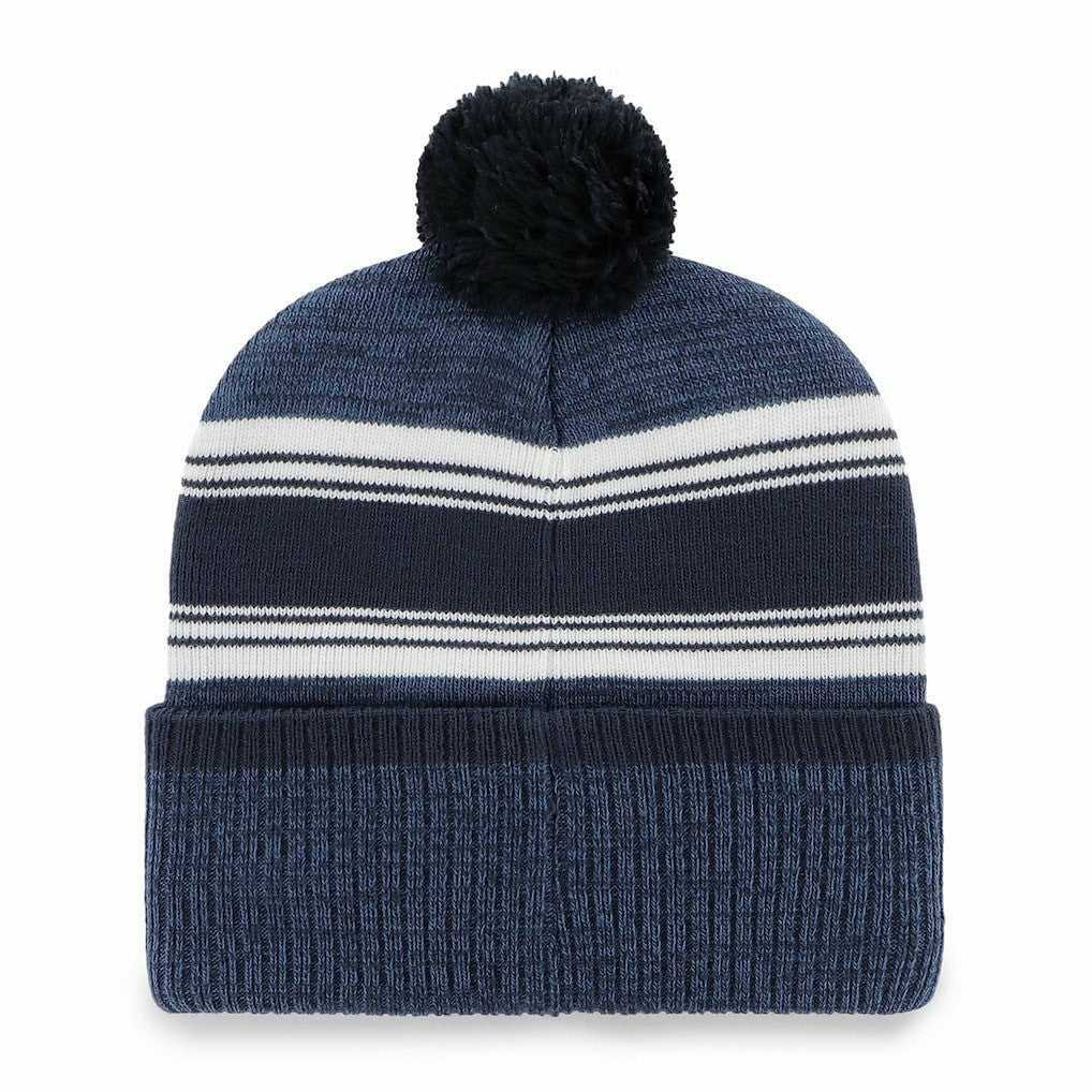 Dallas Cowboys '47 Fadeout Cuffed Knit Hat with Pom - Navy Hats