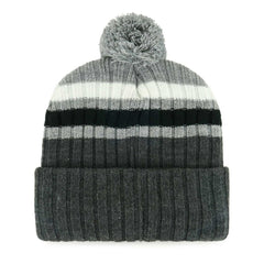 Dallas Cowboys '47 Stack Cuffed Knit Hat with Pom - Gray Hats