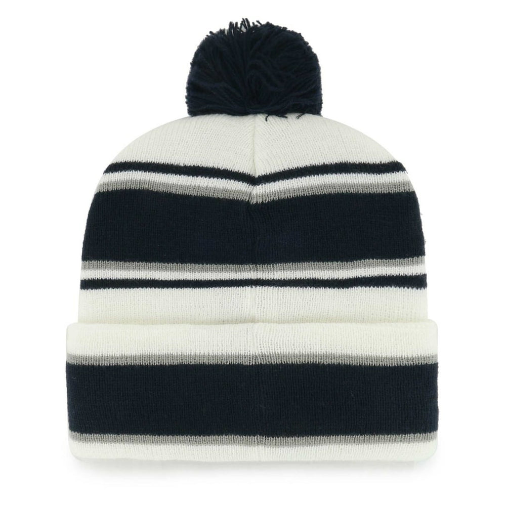 Dallas Cowboys '47 Youth Stripling Cuffed Knit Hat with Pom - White Hats