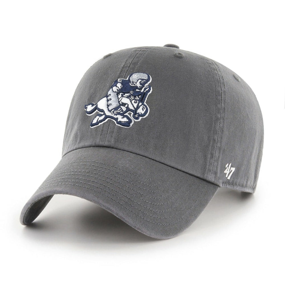 Dallas Cowboys '47 Retro Joe II Clean Up Adjustable Hat - Charcoal Hats