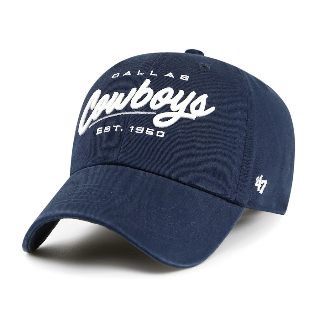 Dallas Cowboys '47 Women's Sidney Clean Up Adjustable Hat - Navy Hats