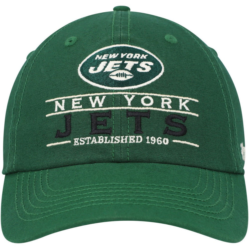 New York Jets '47 Vernon Clean Up Adjustable Hat - Green Hats