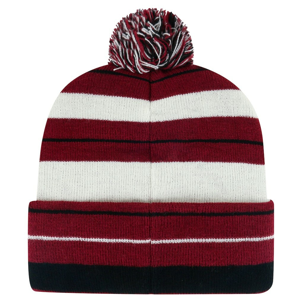 Arizona Cardinals '47 Powerline Cuffed Knit Hat with Pom - Cardinal Hats