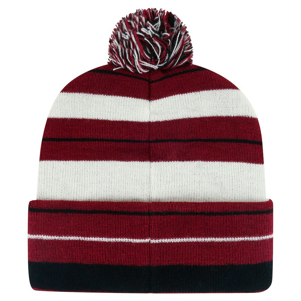 Arizona Cardinals '47 Powerline Cuffed Knit Hat with Pom - Cardinal Hats