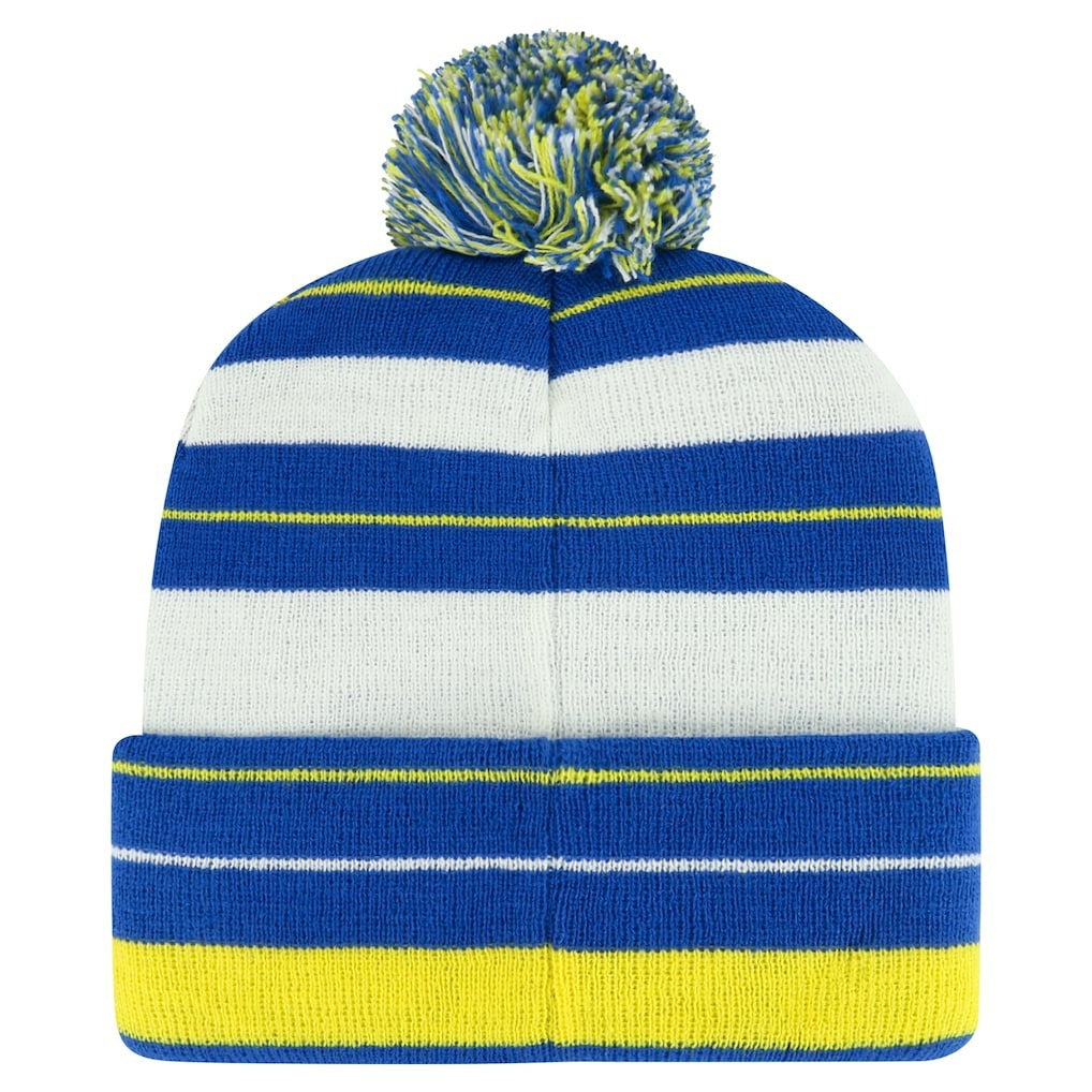 Los Angeles Rams '47 Powerline Cuffed Knit Hat with Pom - Royal Hats