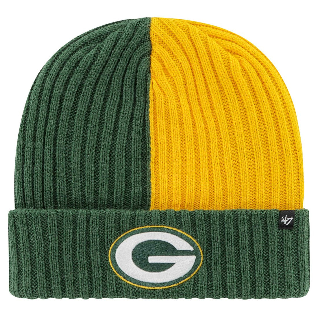 Green Bay Packers '47 Fracture Cuffed Knit Hat - Green Hats