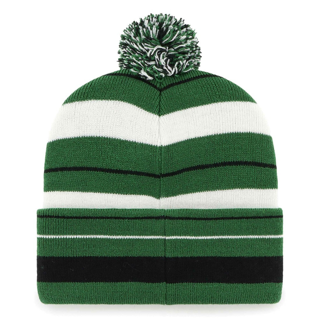 New York Jets '47 Powerline Cuffed Knit Hat with Pom - Green Hats