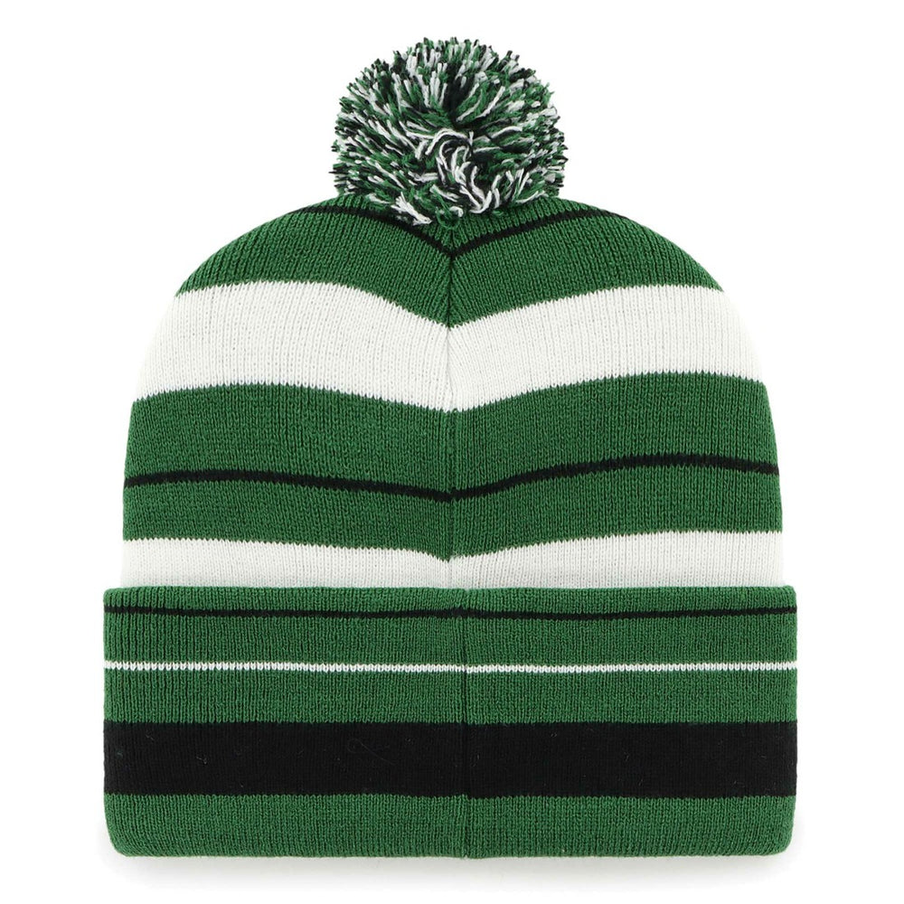 New York Jets '47 Powerline Cuffed Knit Hat with Pom - Green Hats