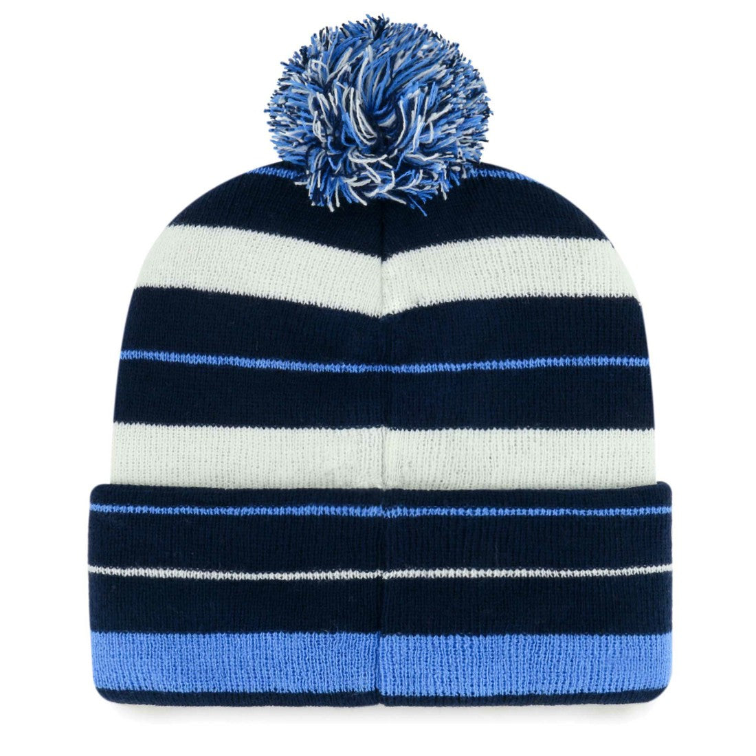 Tennessee Titans '47 Powerline Cuffed Knit Hat with Pom - Navy Hats