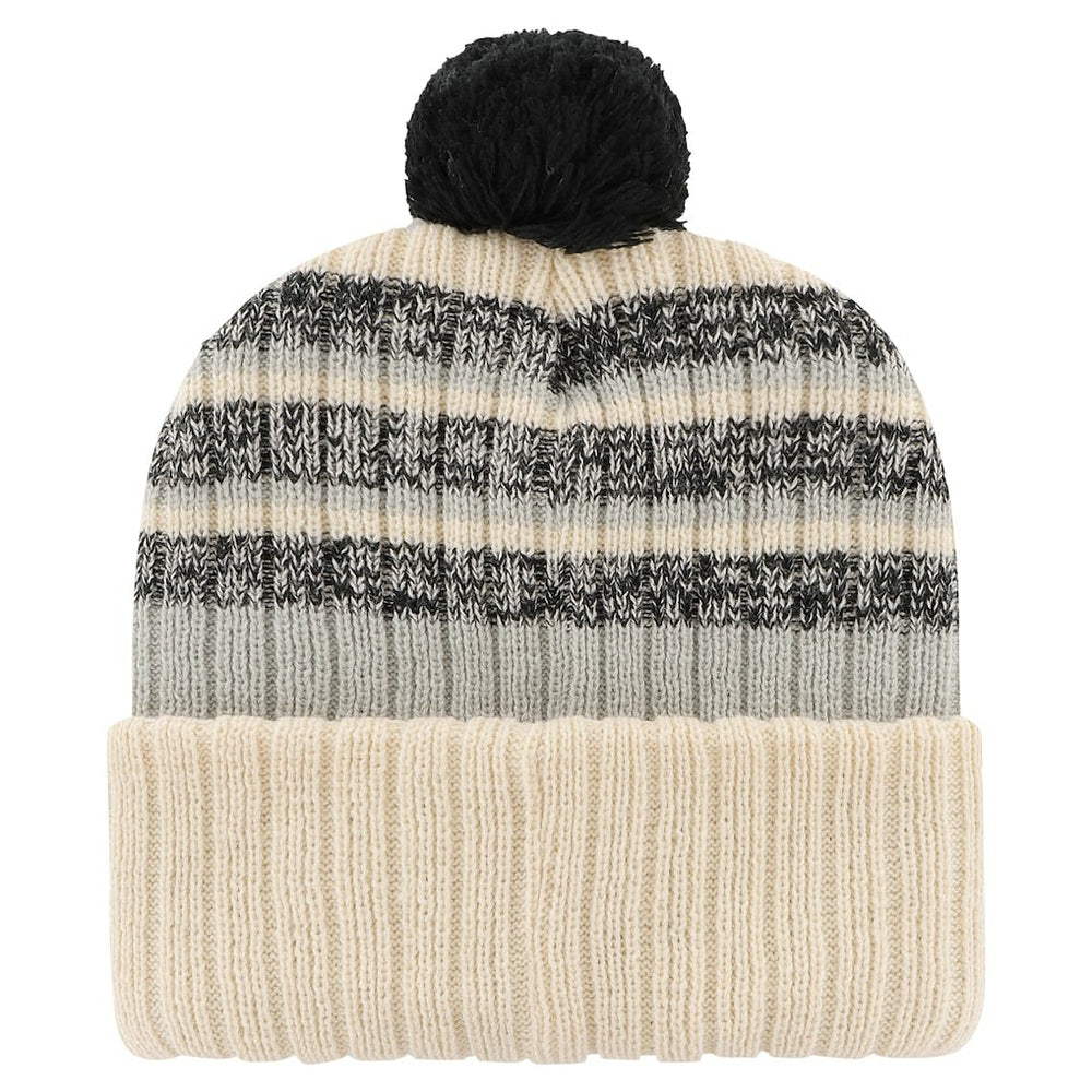 Las Vegas Raiders '47 Tavern Cuffed Knit Hat with Pom - Natural Hats