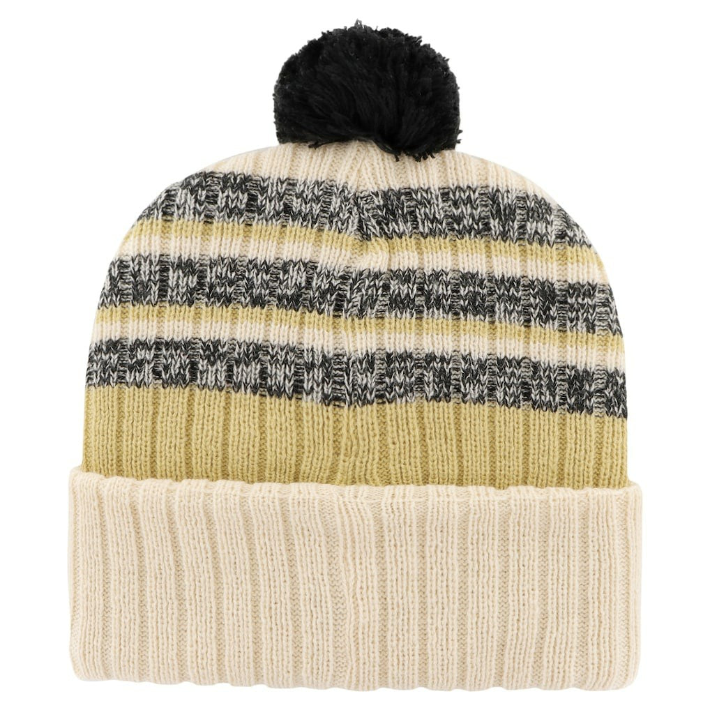 New Orleans Saints '47 Tavern Cuffed Knit Hat with Pom - Natural Hats
