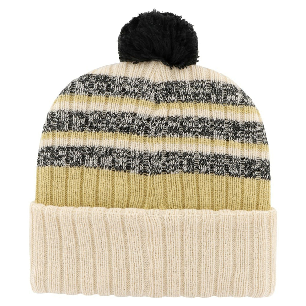New Orleans Saints '47 Tavern Cuffed Knit Hat with Pom - Natural Hats