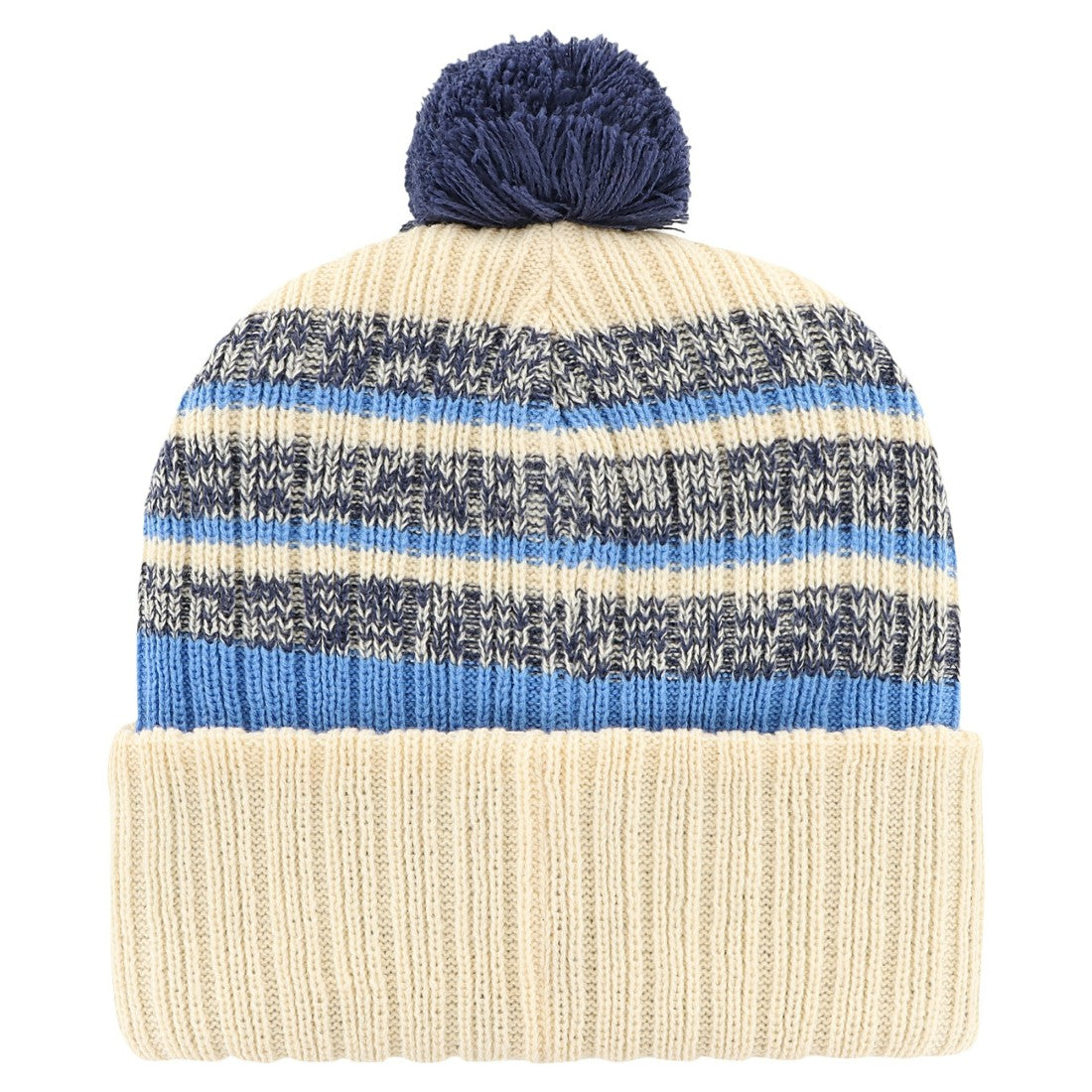 Tennessee Titans '47 Tavern Cuffed Knit Hat with Pom - Cream Hats