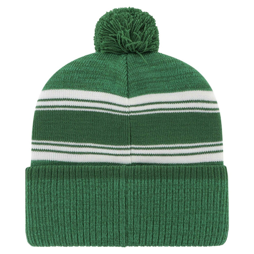 New York Jets '47 Fadeout Cuffed Knit Hat with Pom - Green Hats