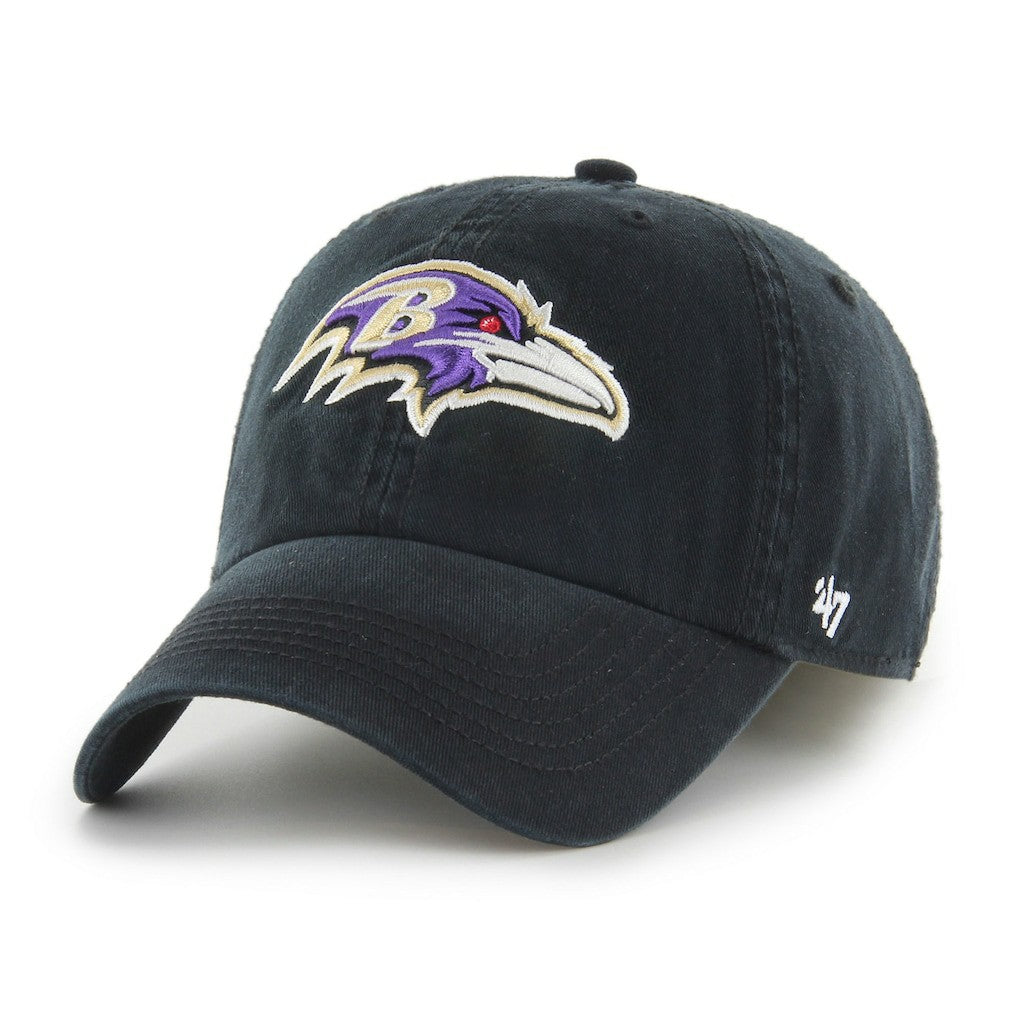 Baltimore Ravens '47 Franchise Logo Fitted Hat - Black Hats