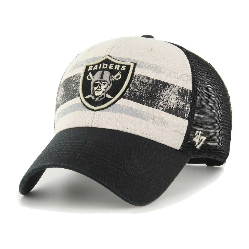 Las Vegas Raiders '47 Breakout MVP Trucker Adjustable Hat - Cream Hats