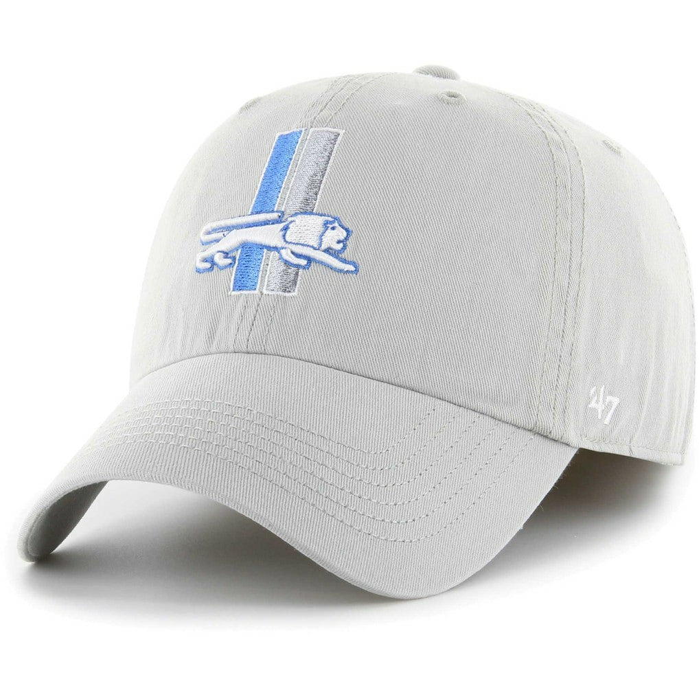 Detroit Lions '47 Gridiron Classics Franchise Fitted Hat - Gray Hats