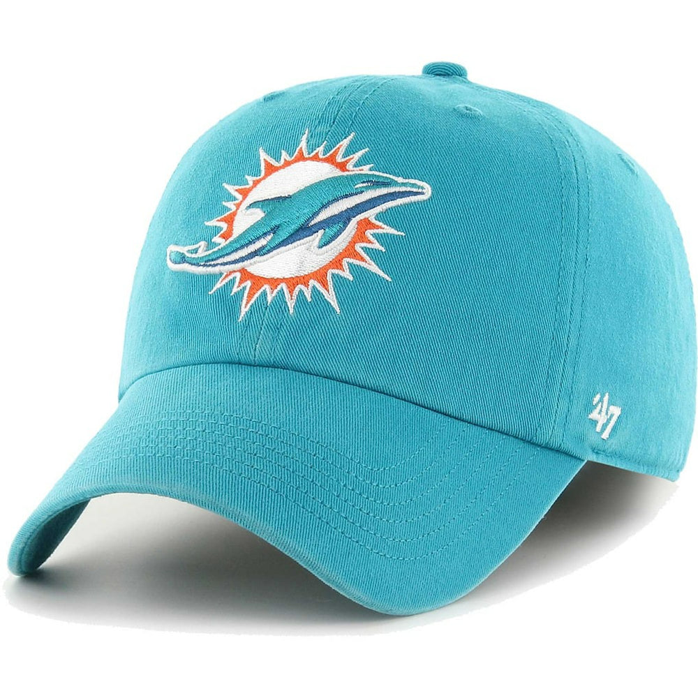Miami Dolphins '47 Franchise Logo Fitted Hat - Aqua Hats