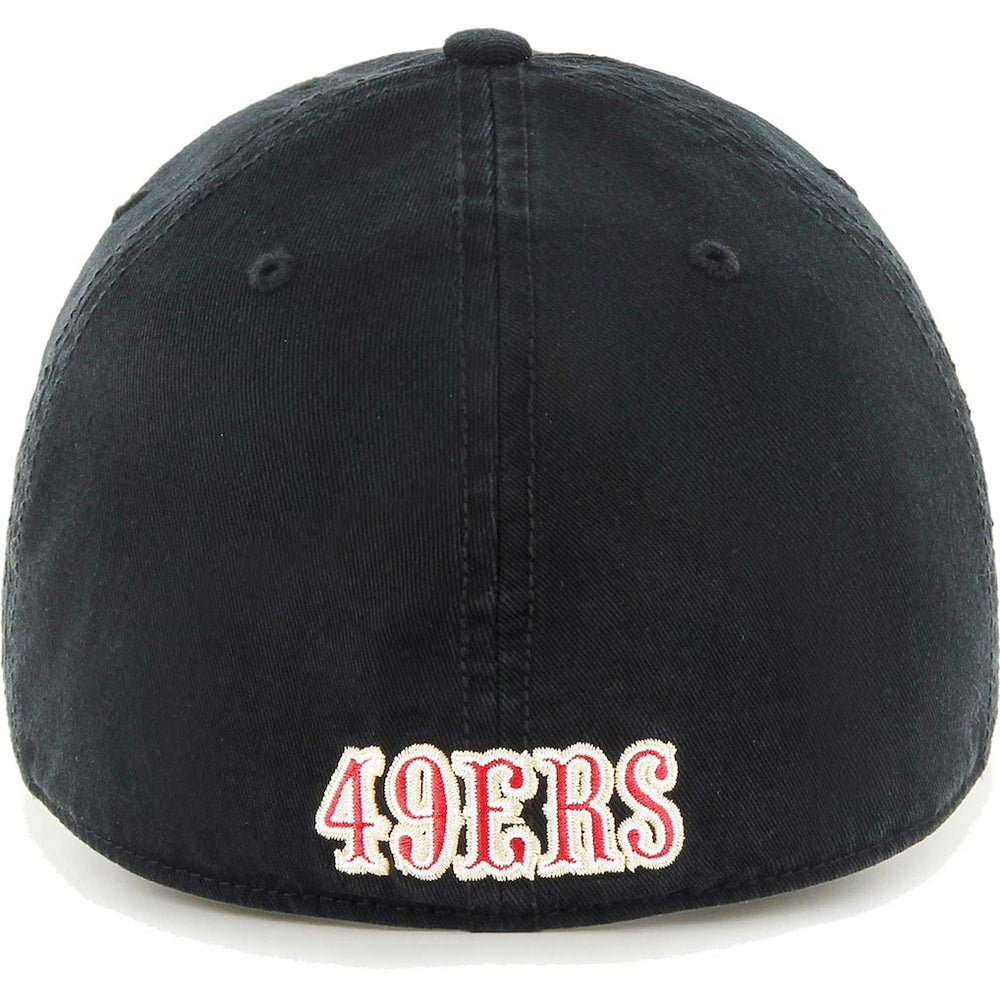 San Francisco 49ers '47 Franchise Logo Fitted Hat - Black Hats