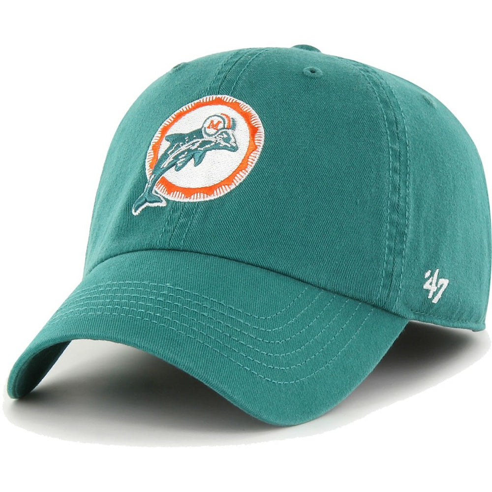 Miami Dolphins '47 Gridiron Classics Franchise Fitted Hat - Aqua Hats
