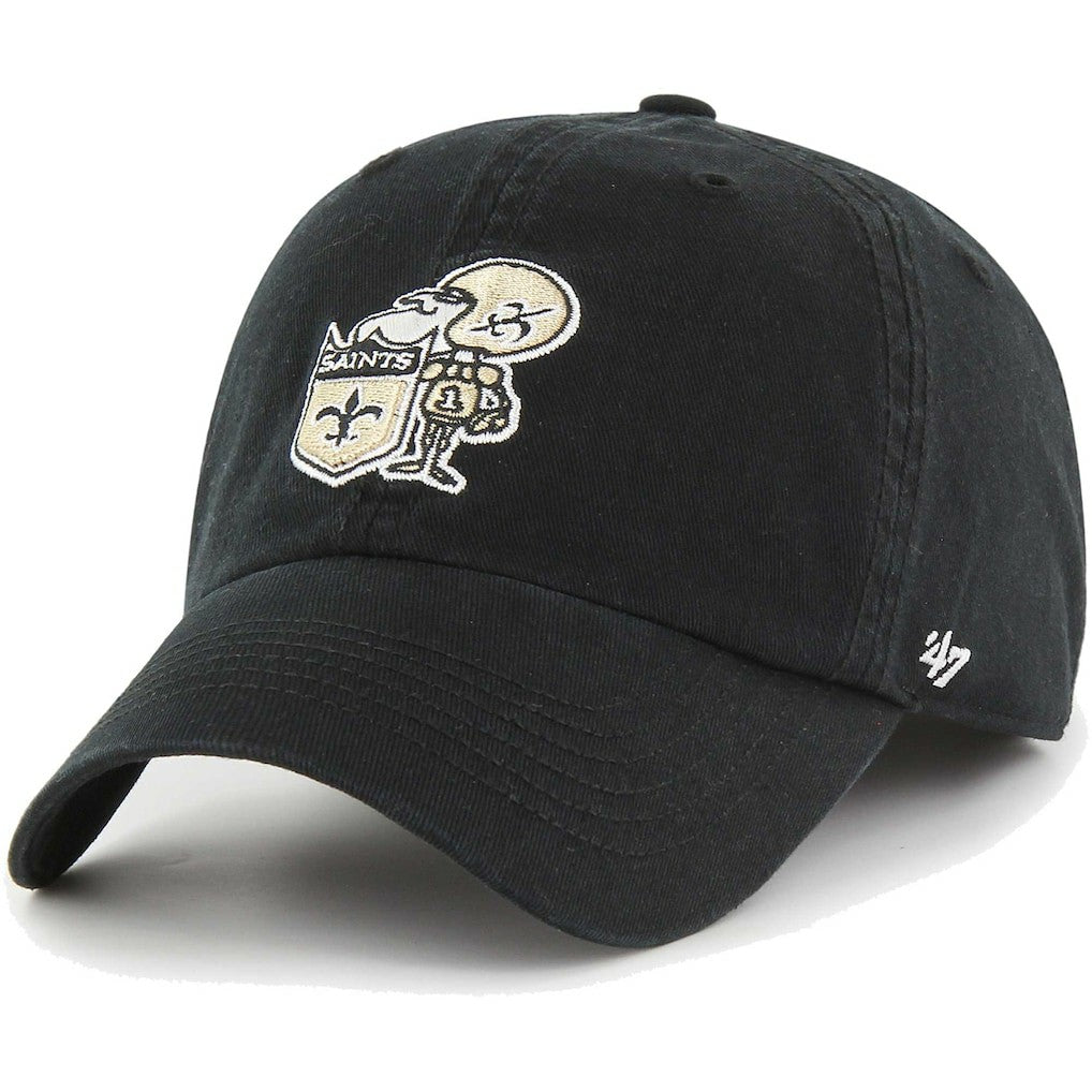 New Orleans Saints '47 Gridiron Classics Franchise Fitted Hat - Black Hats