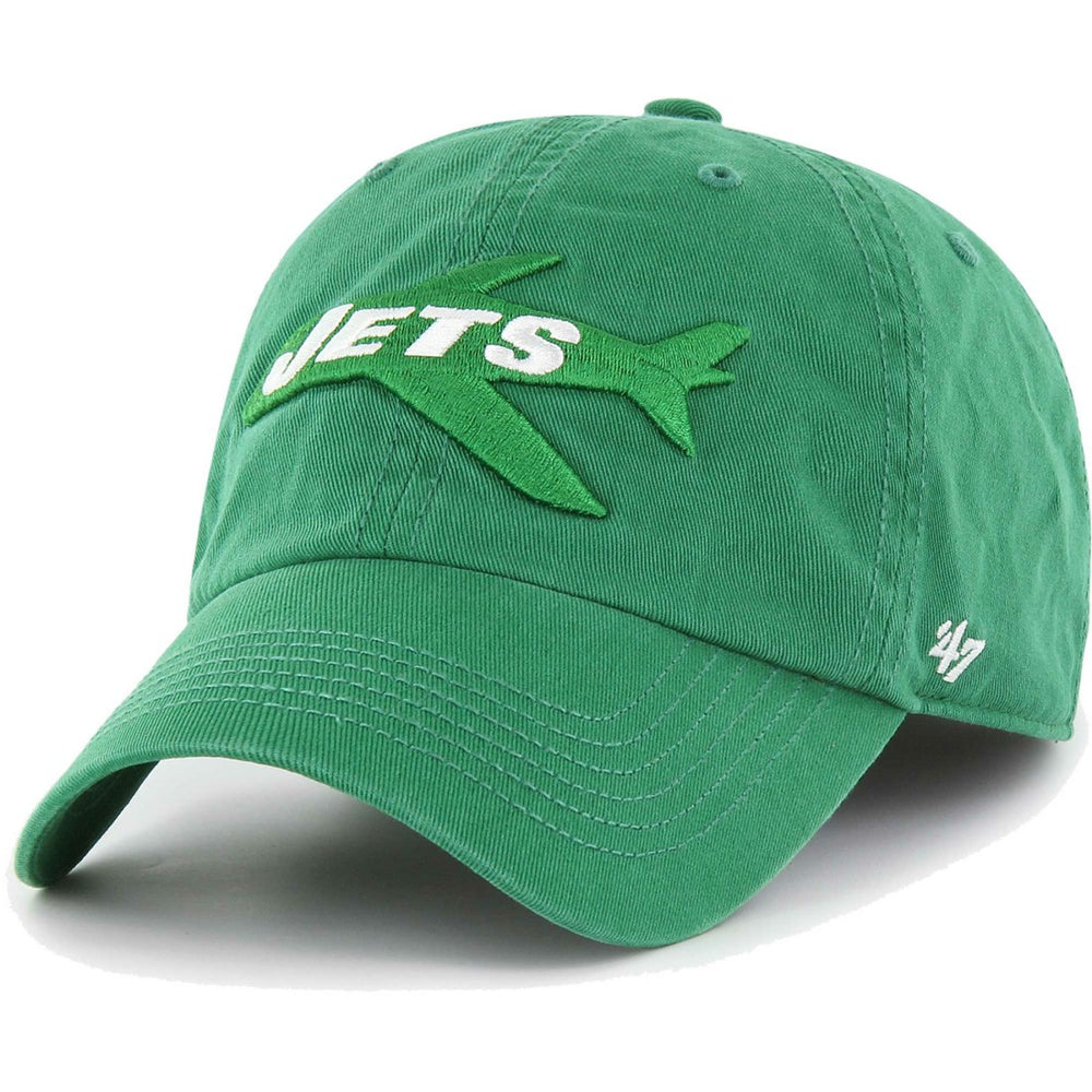 New York Jets '47 Gridiron Classics Franchise Fitted Hat - Kelly Green Hats
