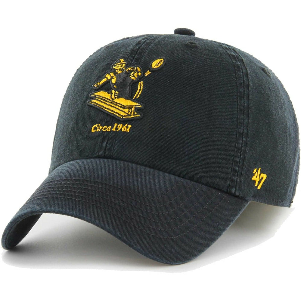 Pittsburgh Steelers '47 Gridiron Classics Franchise Fitted Hat - Black Hats